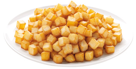 Prefried Diced Potatos